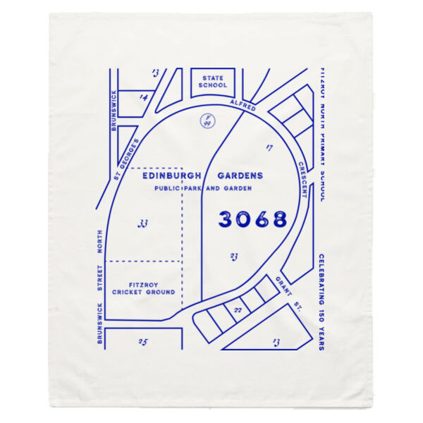 Map - Tea Towel Thumbnail